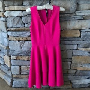 Hot pink dress